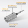HARFINGTON 2pcs T6 Torx Screwdriver Bit 1/4" Hex Shank 25mm/1"