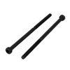 uxcell M2.5x45mm 12.9 Alloy Steel Hex Socket Screws Partially Threaded