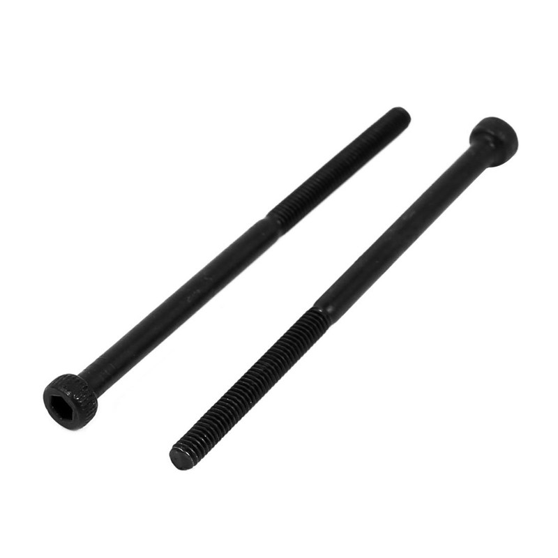 uxcell M2.5x45mm 12.9 Alloy Steel Hex Socket Screws Partially Threaded