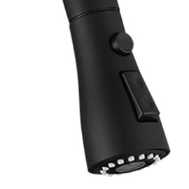kitchen faucet head replacement Kitchen Sink Faucet Parts, Pull Down Faucet Sprayer Head Nozzle, Stream Spray and Pause Mode, Matte Black T6501CN