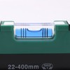 Magnetic Level Ruler with Scale Aluminum Alloy Horizontal Bubble Gauge