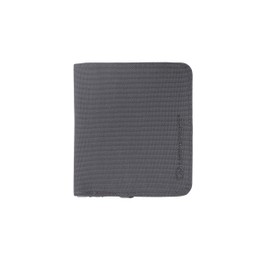 Lifeventure RFID Protected Compact Wallet — Slim Wallet for Travel, Eco-Friendly, Recyclable Material, Grey