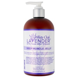 Deep Muscle Jelly, Muscle Soothing Lotion with Lavender and Hot Pepper Oil