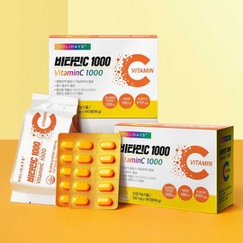 Holidays Vitamin C 1000 1 Box (180 Tablets) / 홀리데이즈 비타민C 1000 1박스 180정