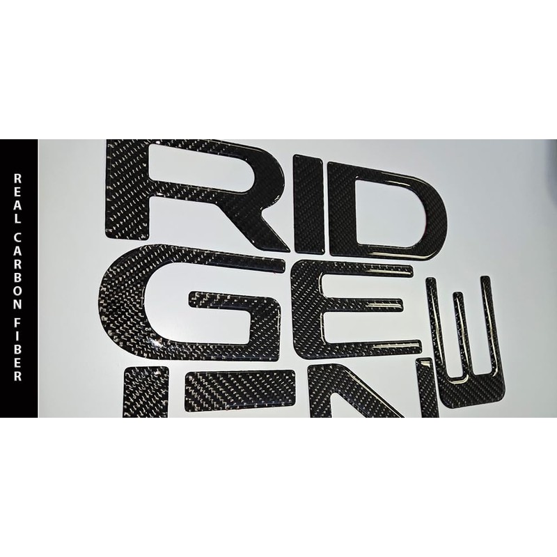 Tailgate Raised Stickers Insert Letters fits 2024 2025 26 Ridgeline