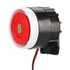 Red Fire Alarm DC 12 V Indoor Siren Wireless Flashing