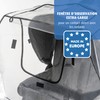 Reer RainCover Duo Regenschutz für Geschwisterwagen, 1er Pack