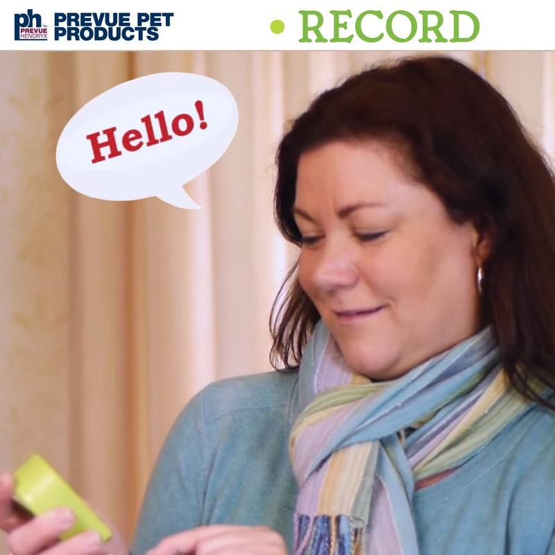 Prevue Hendryx 62900 Mimic Me Voice-Recording Unit for Birds Green