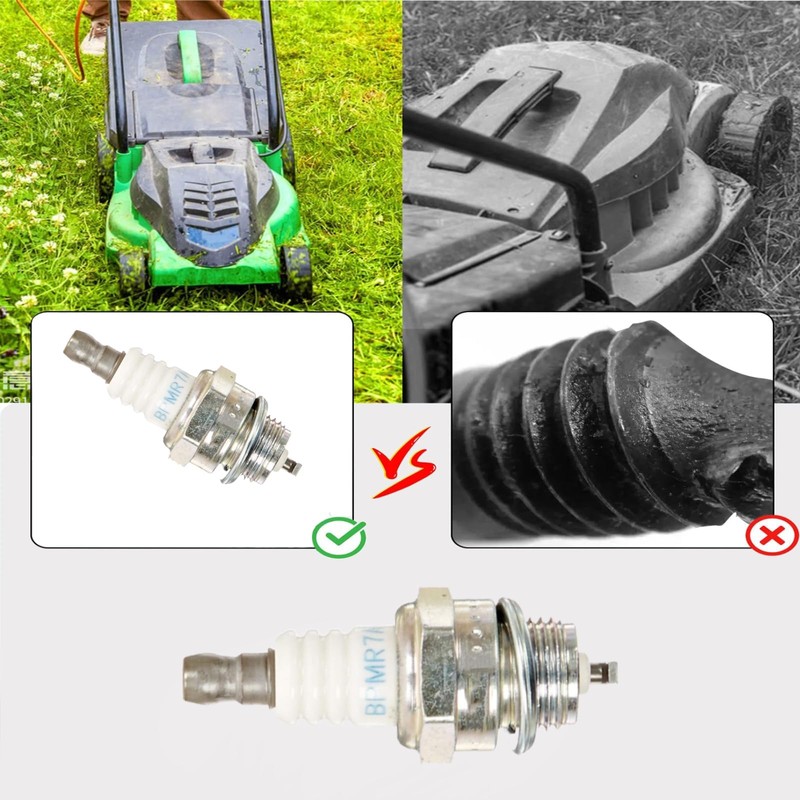 BPMR7A SOLID Standard Spark Plug for Chainsaws 350 455 445