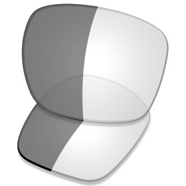 Saucer Premium Replacement Lenses for Oakley Sliver F Sunglasses High Defense - Photochromic Activated