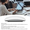 Wireless Bluetooth Mouse Ergonomic Curved Optical Touch USB C Rechargeable
