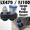 3DEXCEL Large Cup Holder for 100 Series LX470 / Land