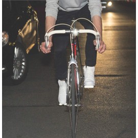 MOTO Anti-Slip Bike Urban Cycling Pedals"Reflex" - The Ultimate City & Touring Pedal For All Shoe Styles (Orange)