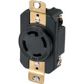 30A 125/250V SINGLE MARINCO RECPTACLE 3P4W L14-30 Twist Lock