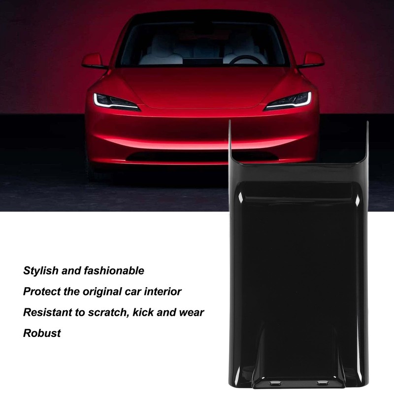 Rear AC Vent Outlet Anti Kick Trim Cover Scratch Proof