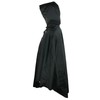 SHEDRAIN Packable Poncho One Size, 1 EA Black