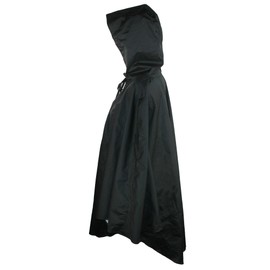 SHEDRAIN Packable Poncho One Size, 1 EA Black