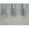 Sandbaggy 1/2" x 18" Threaded Concrete Anchor L-Bolts (Nuts &