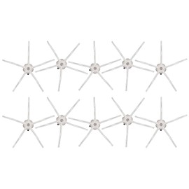 (10 Pieces) Side Brush Compatible with Roborock S7 Series S7 S7+ S7 MAXV Ultra S8 Pro Ultra S8 S8+ Q7 Max Q7 Max+ Q5 E2 E3 E4 S4 S5 S6 Replacement Side Brushes (S7 White Side Brush 10pcs)