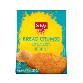 Schar Breadcrumbs, 8.8oz, 7-Pack, Certified Gluten Free, Wheat Free, Non GMO, Preservative Free