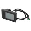 Electric Bike LCD Display Meter Waterproof 5pin Connector Bike Conversion