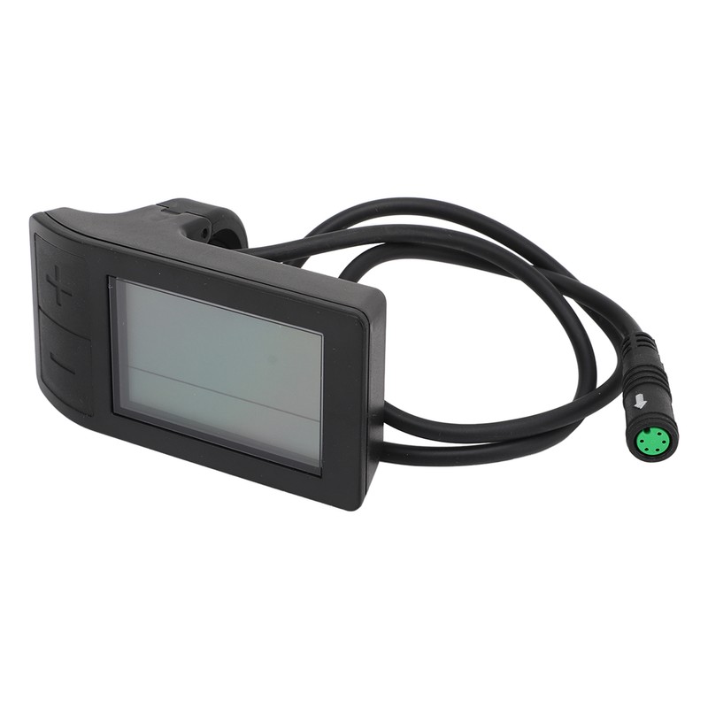 Electric Bike LCD Display Meter Waterproof 5pin Connector Bike Conversion