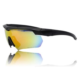 Felimoa Shooting Glasses Tactical Goggles Airsoft Sunglasses with 6 Colors Lens