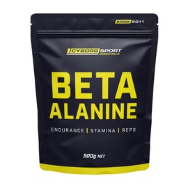 BETA ALANINE - 500g - 5 Month Supply - Amino Acid - Endurance - Reps - Stamina by Cyborg Sport