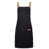 Neyolica Apron, Cafe Apron, Front Rack, Cooking, Work, Waterproof, Unisex,