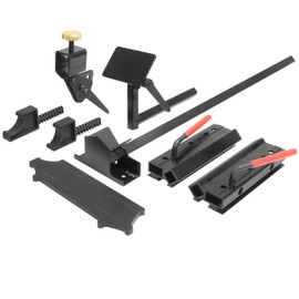 GrindMaster Lathe Tool Sharpening Jig with Quad Setup, Multi-Grind Jig and Two Setup Blocks (for 6" Grinders)