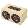 Retro Bluetooth Speaker Built in Mic Portable Wireless Speaker Supports