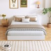 Arhomefurni Box Spring, Metal Frame Mattress Foundation with Fabric Cover,