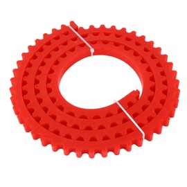 2M/6.6ft Woodworking Profiling Strip - Flexible Curve Template with Gear Driven Chain - Woodworking Tool - Transfer Curved Patterns