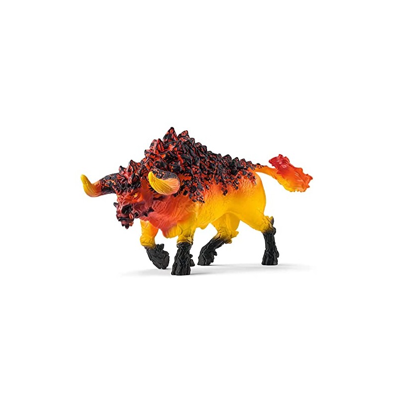 schleich 42493 Fire Bull Eldrador Creatures Figurine for ages 7-12