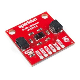 SparkFun Distance Sensor Breakout - 4 Meter, VL53L1X - (Qwiic) - Next Generation ToF Sensor Module - Operating Voltage 2.6V - 3.5V - 1mm Precision - +/-5mm Accuracy - Minimum Read Distance 4cm