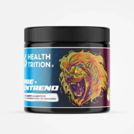 Pre Entreno 300g Healthtrition Manzana Verde  50 Porciones                                                                                            