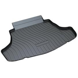 All Weather Rear Cargo Liners Trunk Tray Mats Protector Custom Compatible with 2018 2019 2020 2021 2022 2023 Toyota Camry, 3D Waterproof Durable Odorless Flexible Black TPO Accessories