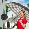 ZDSSM Compact Travel Umbrella Inverted Reverse Umbrellas for Rain &