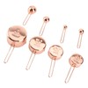 8Pcs Stainless Steel Measuring Cup Spoon Set with Scales Home