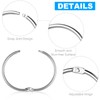 24 Pack Shower Curtain Rings, Rustproof Decorative Shower Curtain Hooks