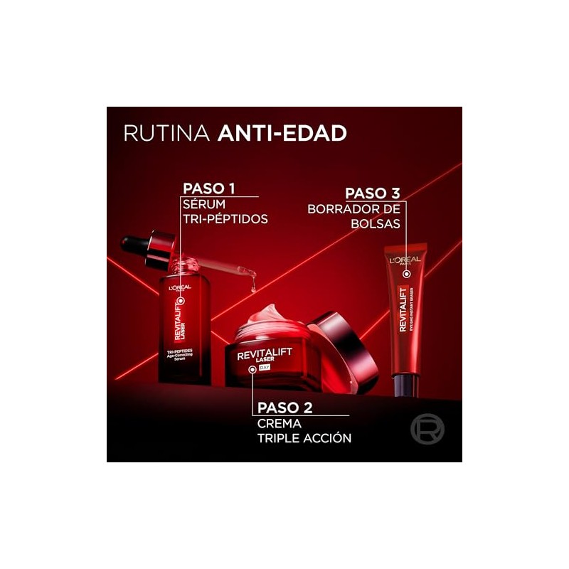 L'Oréal Paris Revitalift Laser Contorno de Ojos, Combate Arrugas 15