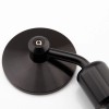 KEEPDSGN Motorcycle Round 7/8 Handle Bar End Mirror Black For