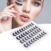 20 Pairs 6D False Eyelashes 4 Styles Long Thick Semi