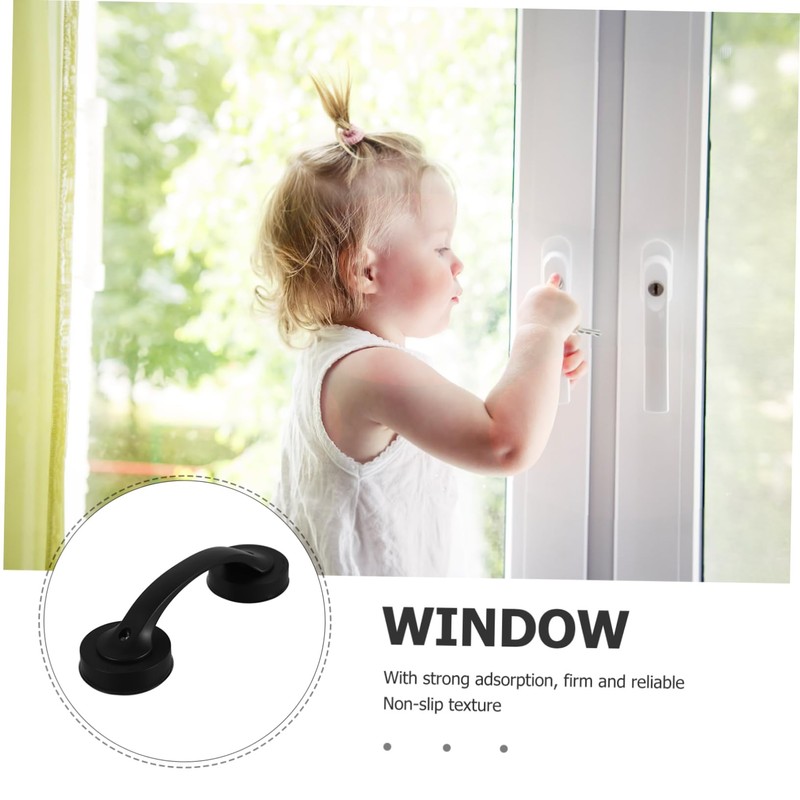 SAFIGLE Shower Grab Bar for Bathroom Durable Suction Cup Handrail