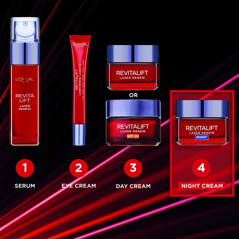 L'Oreal Paris Revitalift Laser Face Moisturiser, X3 Triple Action Anti-Ageing