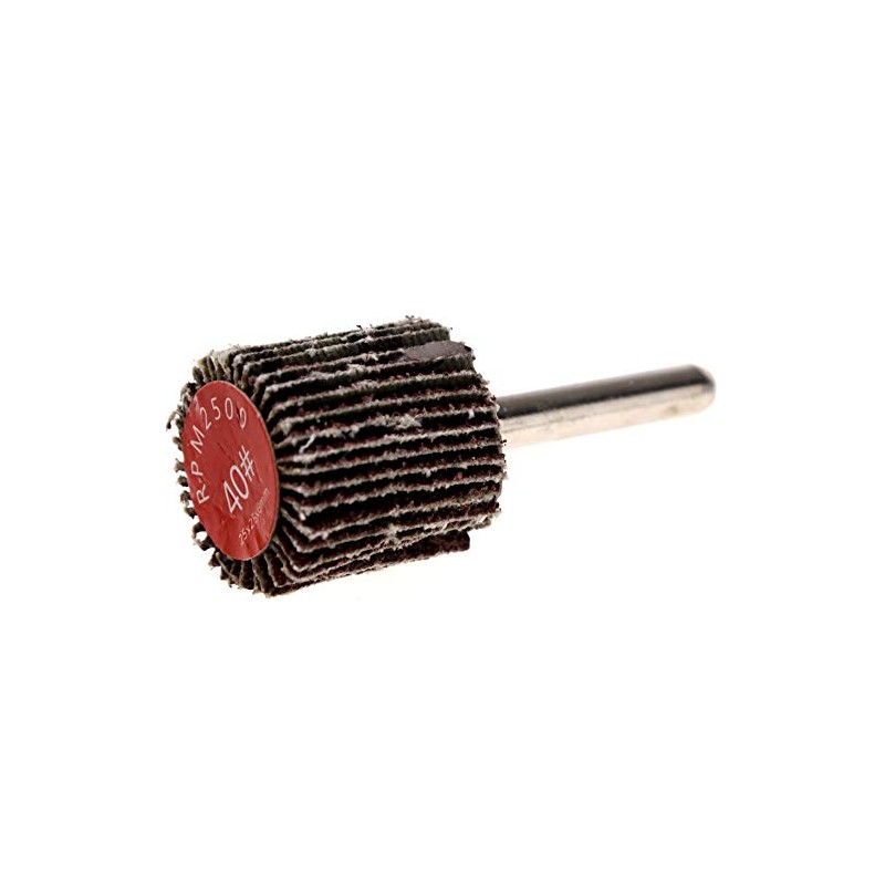 Create idea 2 x 6mm Shank 40 Grit Flap Wheel