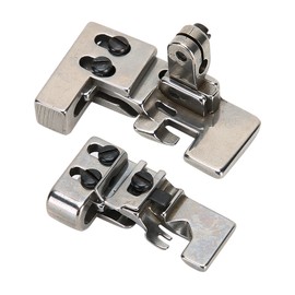 2Pcs Overlock Machine Presser Foot 4/5 String Pleat Gather Serger Sewing Machine Accessories