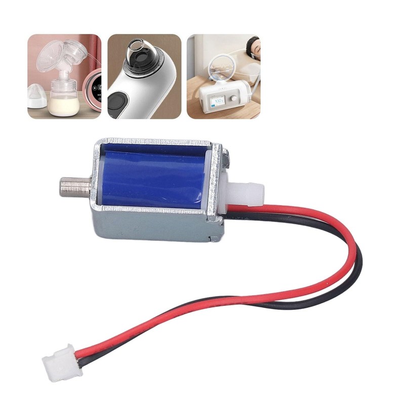Mini Solenoid Valve, 2 Position 2 Way Normally Open DC