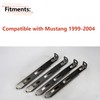 RLB-HILON 4PCS Headlight Mounting Installation Retainer Clip Tab Compatible with