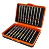 NORTOOLS 18-Piece 90 mm CrV Long Screwdriver Bit Set with